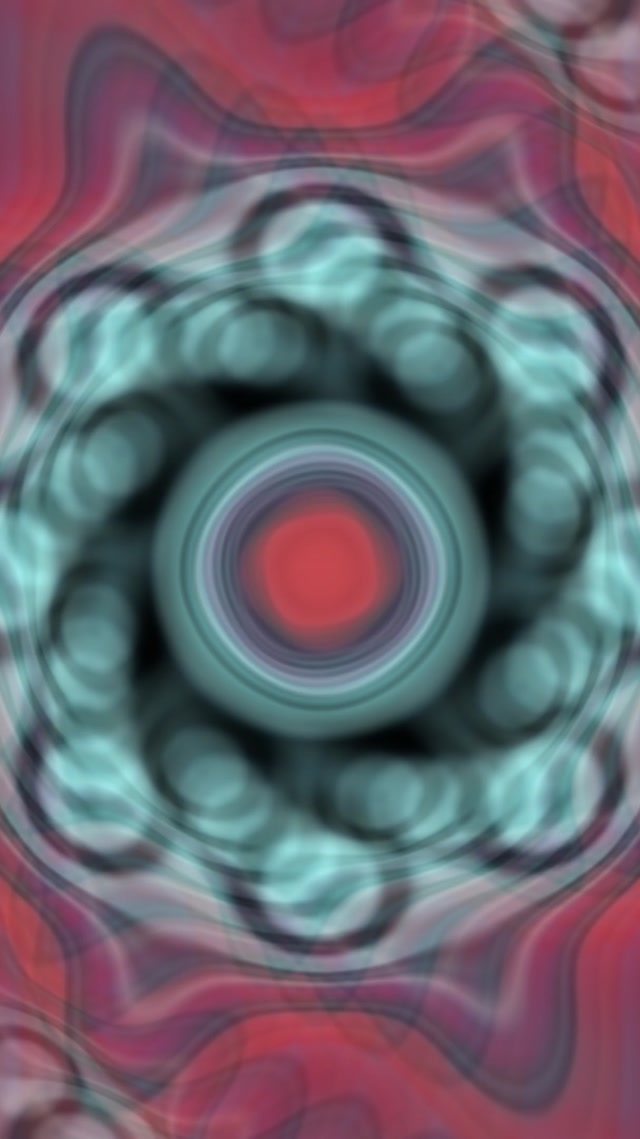 Pulsating Neon Tunnel 9:16 Reels 60fps Screensaver VJ Loop