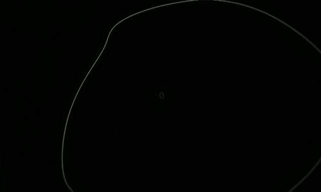 Túnel de Neón Flujo Blob Vj Loop 5:3 Wide 60fps Salvapantallas