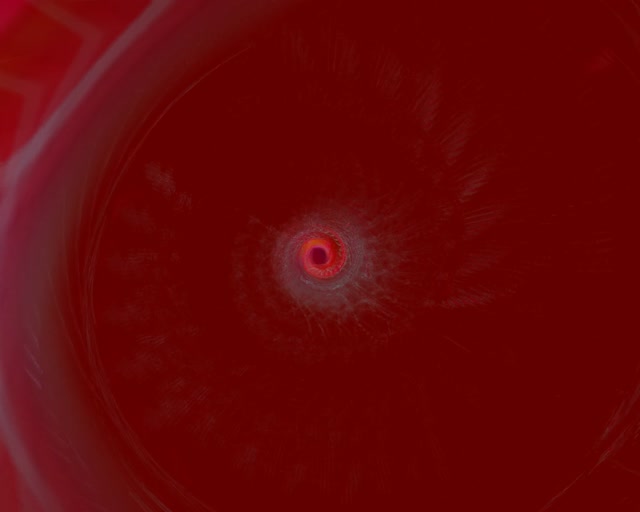 Red Spiral Neon Tunnel VJ Loop 5:4 Industrial 60fps Screensaver