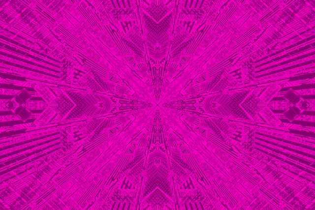 Túnel Neón Ráfaga Caleidoscopio Magenta VJ Loop 3:2 Surface 60fps Salvapantallas