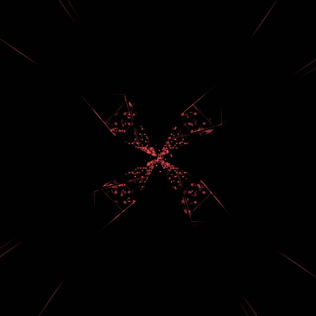 Neon Tunnel Radial Burst VJ Loop 1:1 Square 60fps Screensaver Animation