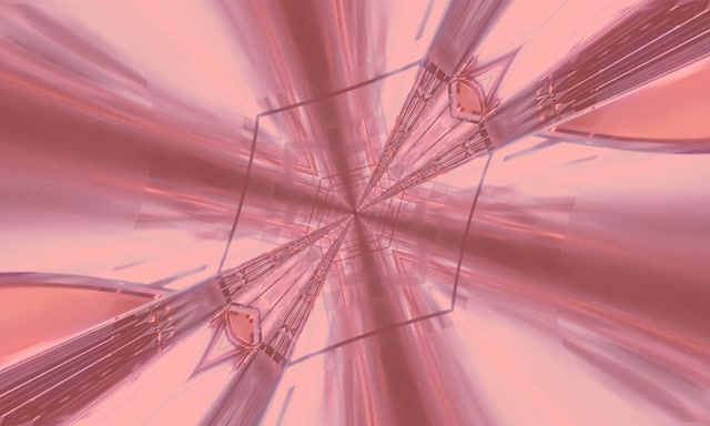 Túnel de Neón Explosión Rejilla Acero Rosa VJ Loop 5:3 Ancho 60fps Salvapantallas