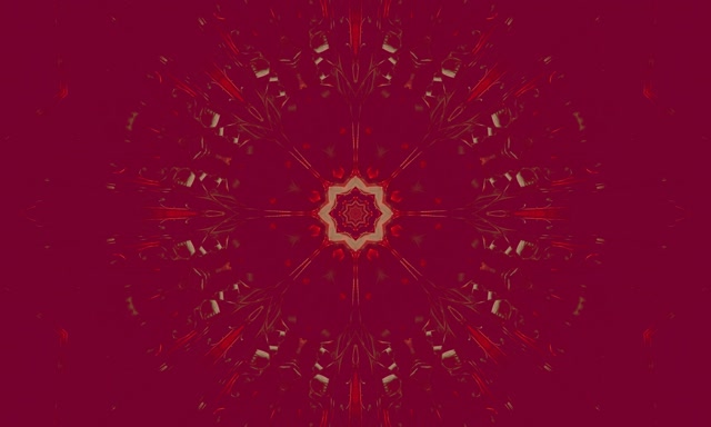 Túnel de Neón Kaleidoscopio Fractal Ráfaga VJ Loop 5:3 Ancho 60fps Protector de Pantalla