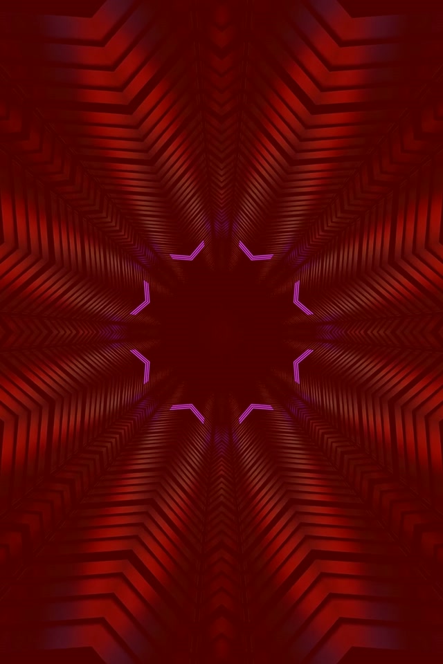 Neon Tunnel Chevron Vortex 9:16 60fps VJ Loop Screensaver