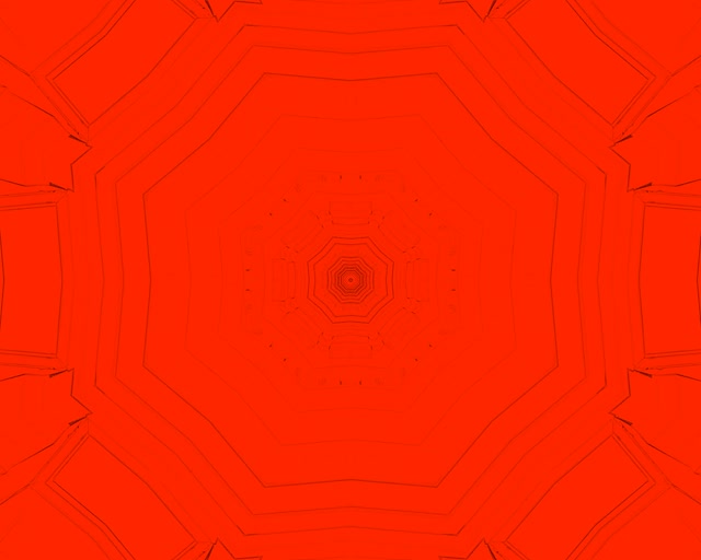 5:4 Industrial Neon Tunnel Pulsating Octagon Vortex 60fps VJ Loop Screensaver