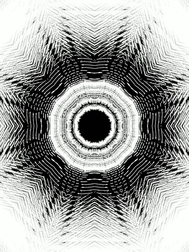 Neon Tunnel Täht Keeris Ekraanisäästja 3:4 iPad Portrait 60fps VJLoops