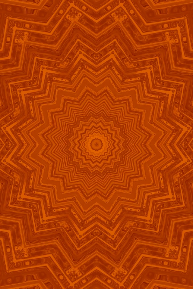 Neontunnel Oranž Täht Kaleidoskoop Vj Loop 2:3 Foto Püstpaigutus 60fps Ekraanisäästja