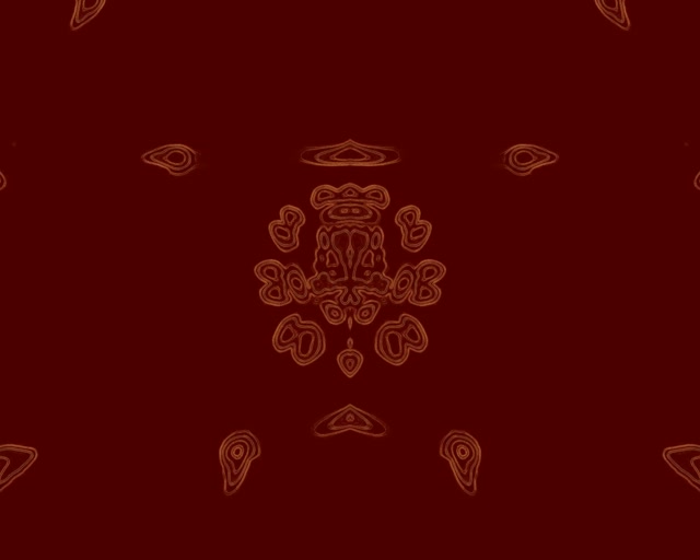 Neon Tunnel Crimson Mandala VJ Loop 5:4 Industrial 60fps Screensaver