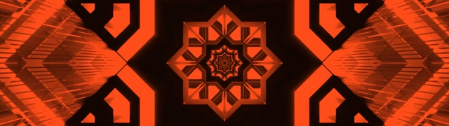 Neoon Tunnel Punane Kaleidoskoop Täht Vj Loop 32:9 Super Ultrawide 60fps Ekraanisäästja