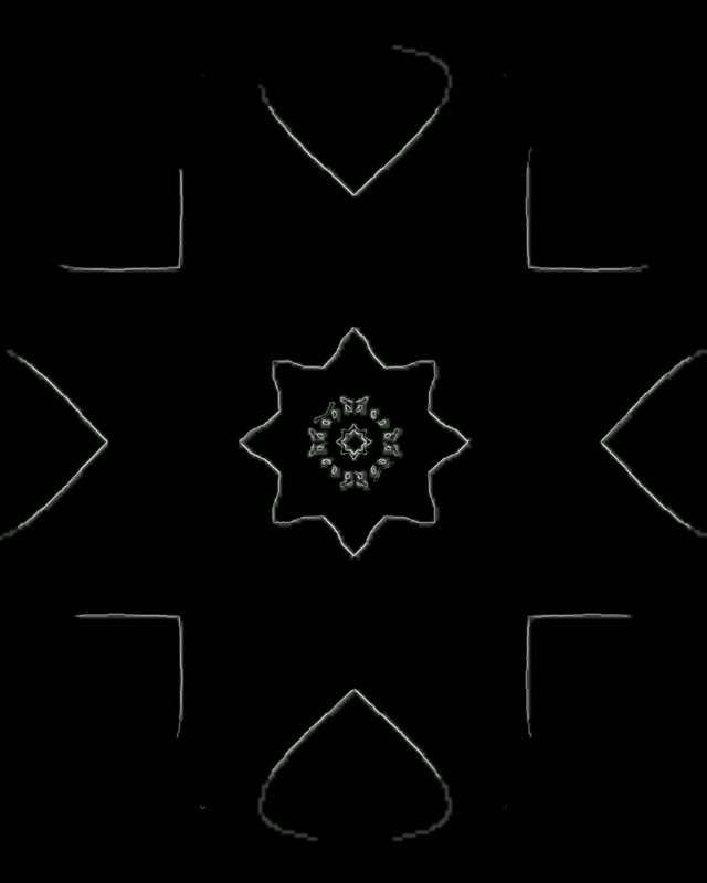 Neontunnel Lumehelbeke Mandala VJLoops 4:5 Instagram 60fps Ekraanisäästja