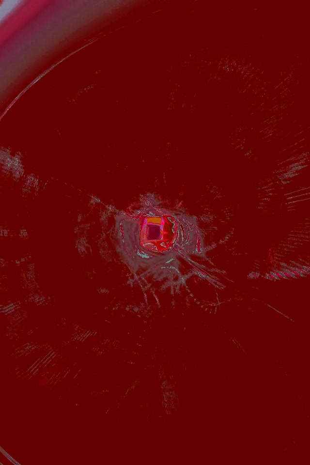 Kaarmispunane Neontunnel Keeris Vj Loop 2:3 Foto Püstpaigutus 60fps Ekraanisäästja