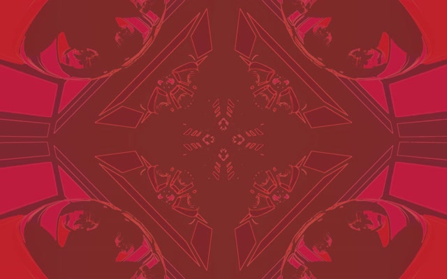 Red Kaleidoscope Diamond Neon Tunnel Vj Loop 16:10 macbook 60fps Screensaver