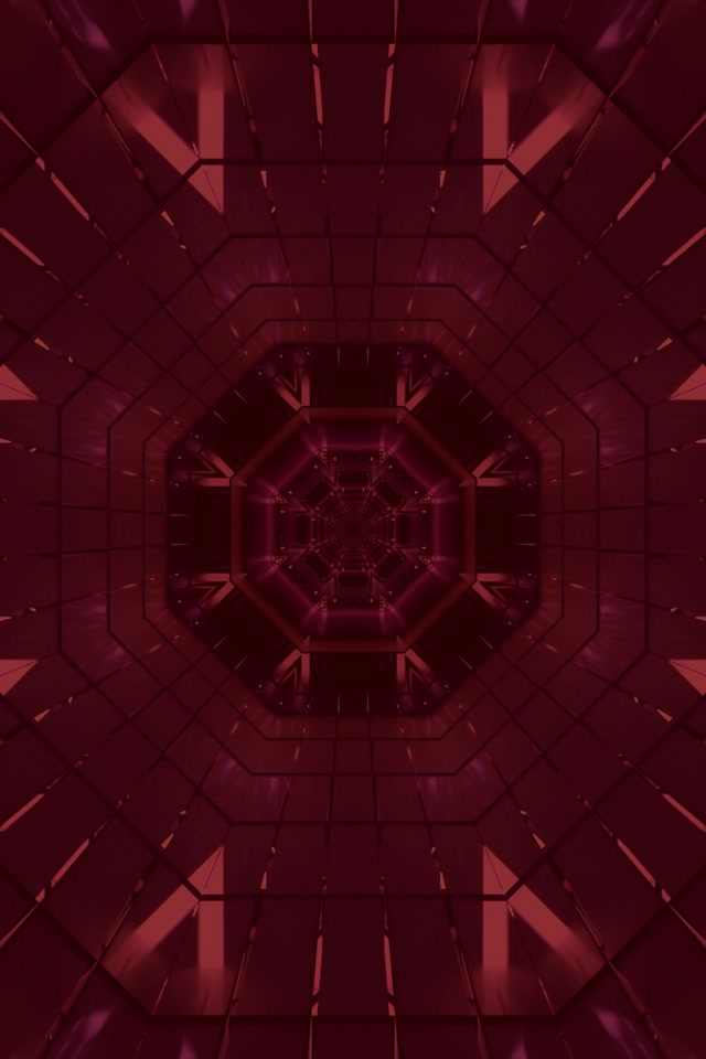 Punane Neoon Tunneliga Ekraanisäästja 60fps 2:3 Foto Portree VJLoops Arvuti Sülearvuti