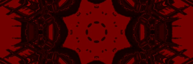 Neon Tunnel Punane Kuusnurk Ring Loop 3:1 Kolmekordne Lai 60fps Ekraanisääst VJ Loop