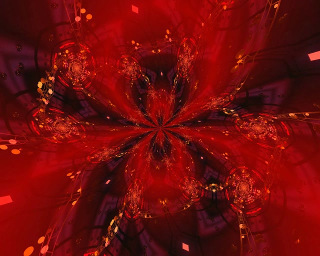 5:4 industrial 60fps screensaver neon tunnel radial kaleidoscope vj loop