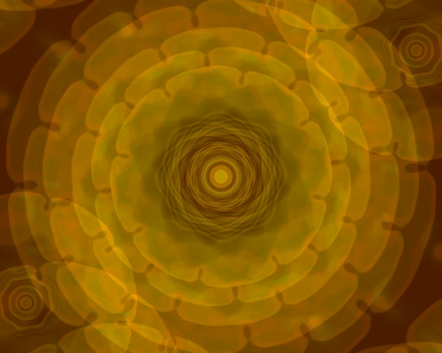 Golden Spiral Neon Tunnel 5:4 Industrial 60fps VJ Loop Screensaver