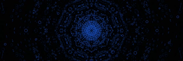 Neoon Tunnel Roosa Mandala Keeris VJLoops 3:1 Triple Wide 60fps Ekraanisääst