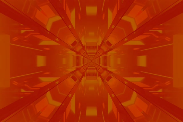 Urrezko Neon Tunela VJ Loop Kaleidoskopio Ispilua 3:2 Surface 60fps Pantaila-babeslea