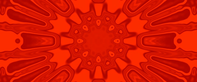 Gorri Kaleidoskopio Petalo Neon Tunela VJ Begizta 2.39:1 Cinemascope 60fps Pantaila-babeslea