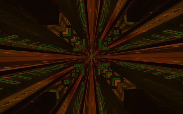Neon Tunel Fraktal Kaleidoskopio Eztanda VJ Loop 16:10 MacBook 60fps Pantaila-babeslea