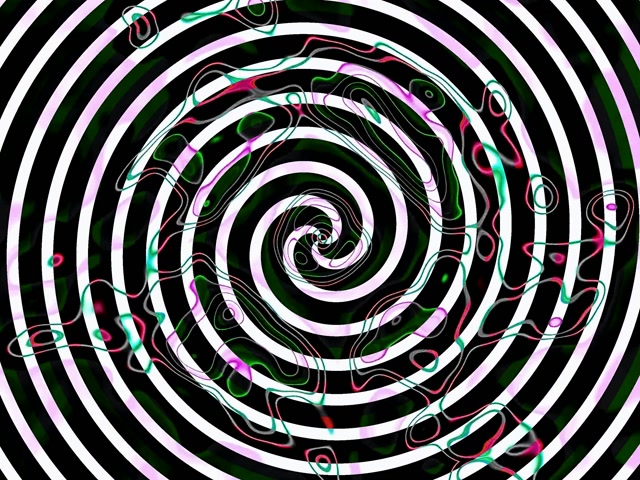 Neon Tunel Espiral Vortizea VJLoops 4:3 Classic 60fps Pantaila-babeslea