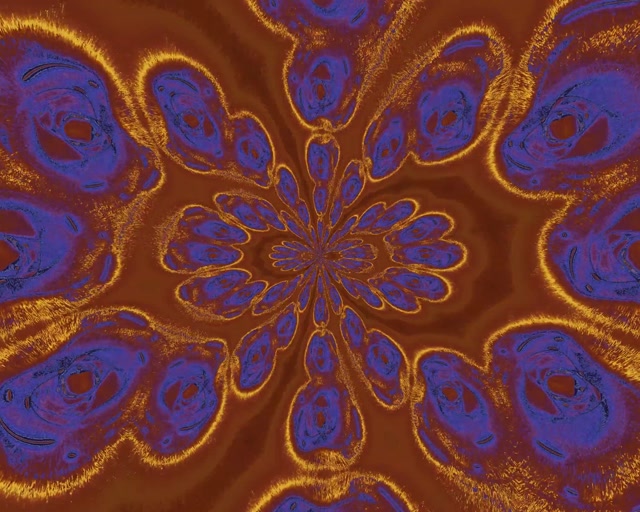 Neon Tunela Kaleidoskopio Eztanda VJ Begizta 5:4 Industriala 60fps Pantaila-babeslea