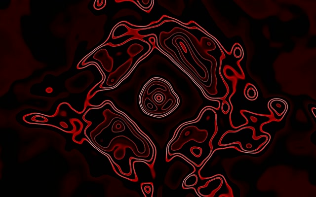 Neon Tunel Gorri Diamante Haizezulo Vj Loop 60fps 16:10 Macbook Pantaila-babeslea