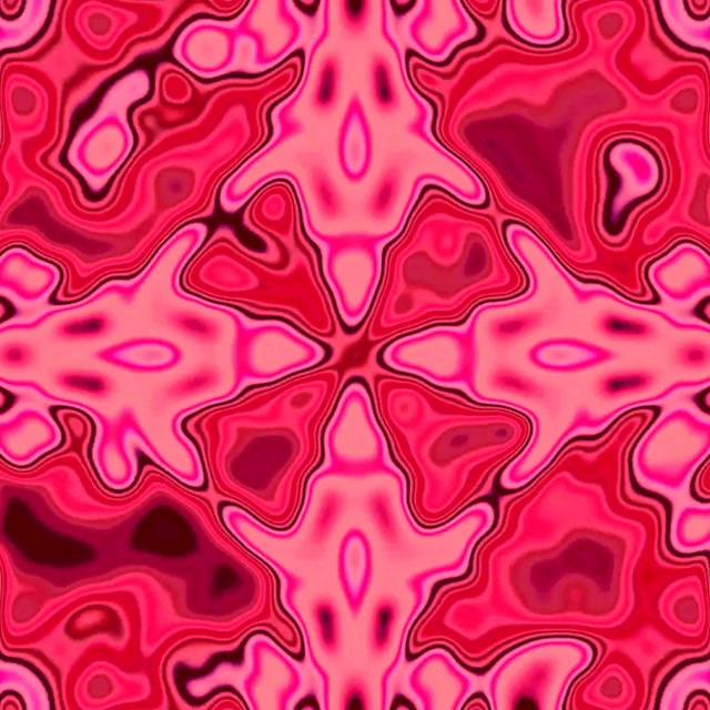 Neon Tunela Arrosa Kaleidoskopioa Vj Loop 1:1 Karratua 60fps Pantaila-babeslea