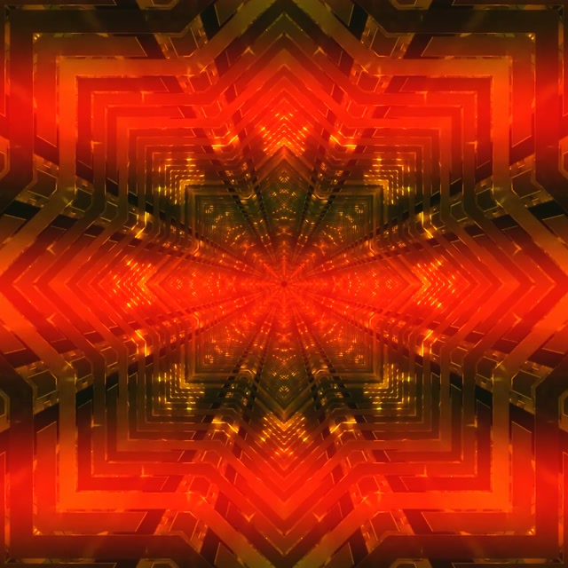 Suzko Fraktal Izar Neon Tunela Vj Loop 1:1 Karratua 60fps Pantaila-babeslea