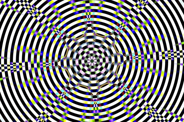 Neon Tunnel Kaleidoscope Vortex 3:2 Surface 60fps Screensaver VJ Loop