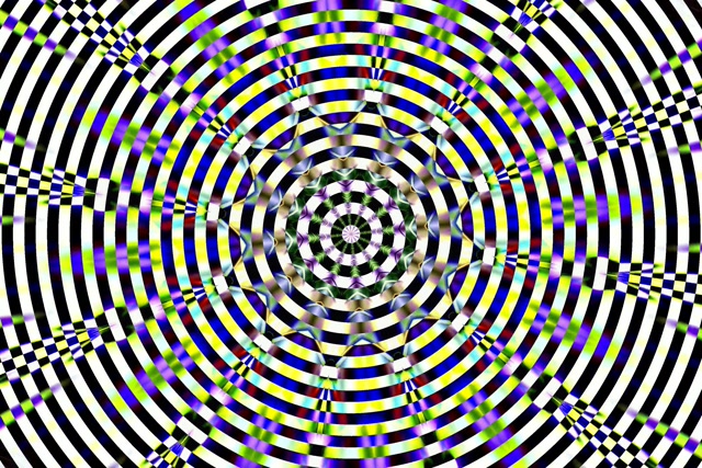 Neon Tunnel Kaleidoscope Vortex 3:2 Surface 60fps Screensaver VJ Loop