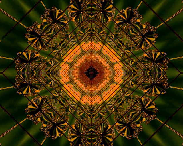 Neon Tunel Laranja Diamante Vortize VJLoops 5:4 Industriala 60fps Pantaila-babeslea