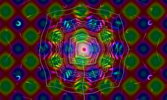 Neon Tunel Ortzadar Armiarma Sare Zuloa VJLoops 5:3 Zabaldu 60fps Pantaila Babesa