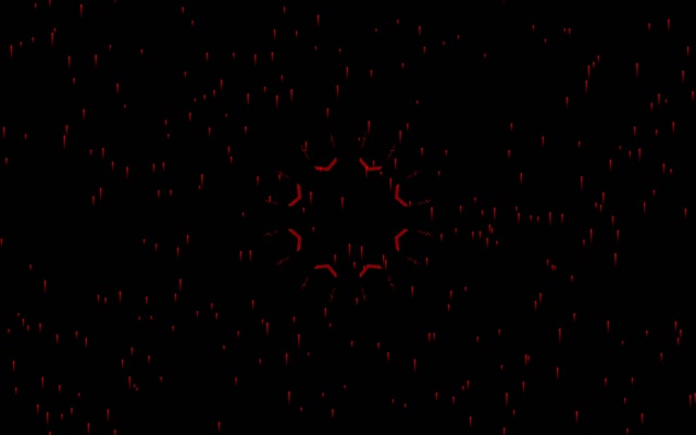 Neon Tunel Gorria Pantaila-babeslea 60fps 16:10 MacBook VJ Loop