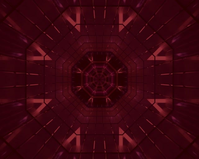 Neon Tunel Gorria Pantaila-babeslea 5:4 industriala 60fps VJ Loop PC Laptop