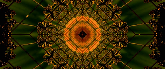 Neon Tunel Laranja Diamante Vortize VJLoops 2.39:1 Cinemascope 60fps Pantaila-babeslea