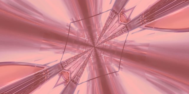 Rosa Neon Tunel Kaleidoskopio Eztanda VJLoops 2:1 Univisium 60fps Pantaila Babesa