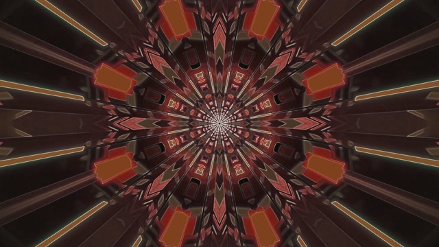 تونل نئون Screensaver Windows 11 | 4K UHD 60fps VJ Loop Motion Background