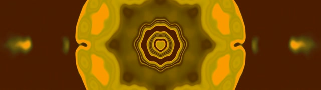 تونل نئون کالیدوسکوپ انفجار خورشید 32:9 فوق فوق پهن 60fps محافظ صفحه VJ Loop