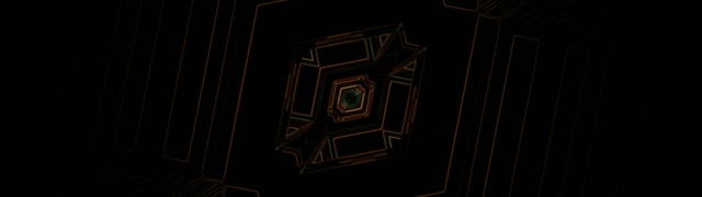 تونل نئون الماس گردابی VJ Loop 32:9 فوق العاده Ultrawide 60fps اسکرین سیور