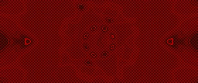 تونل نئون ماتریس نقطه قرمز VJ Loop 2.39:1 Cinemascope 60fps محافظ صفحه