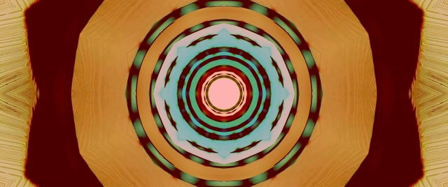 تونل نئون قرمز گردباد خط خطی محافظ صفحه 2.39:1 Cinemascope 60fps VJ Loop