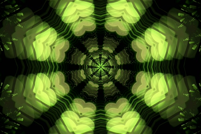 Neon Tunnel Spiraling Kaleidoscope Vortex 3:2 Surface 60fps Screensaver Loop