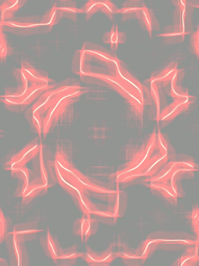 تونل نئون Red Cross Grid VJ Loop 3:4 iPad Portrait 60fps Screensaver