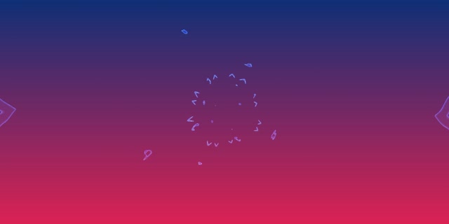 تونل نئونی کالیدوسکوپ انفجار 2:1 Univisium 60fps محافظ صفحه نمایش VJ Loop