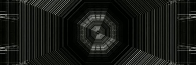 Octagonal Neon Tunnel 3:1 Triple Wide 60fps Screensaver VJ Loop