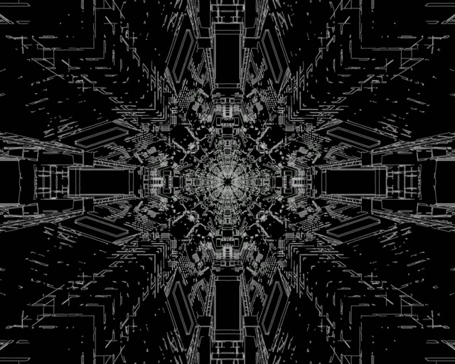 تونل نئون کالیدوسکوپ صنعتی VJLoops 5:4 صنعتی 60fps محافظ صفحه