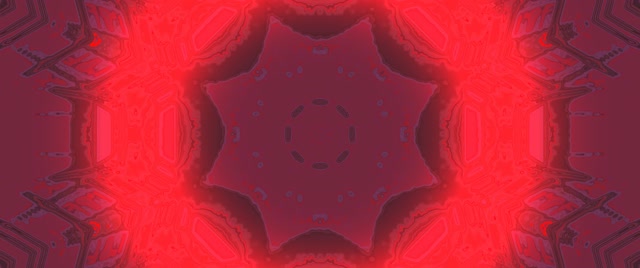 تونل نئون حلقه چشم قرمز 2.39:1 سینماسکوپ 60fps محافظ صفحه Vj Loop