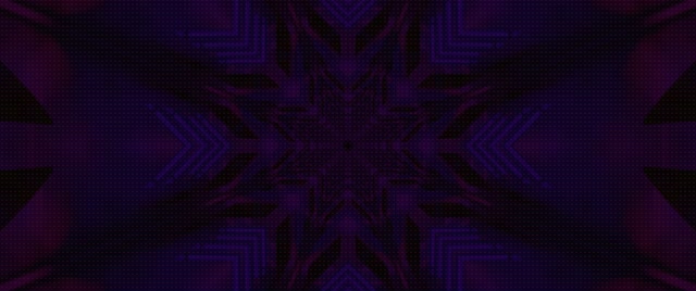تونل نئون بنفش کالیدوسکوپ ستاره VJ Loop 2.39:1 Cinemascope 60fps محافظ صفحه