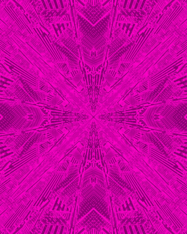 Magenta Kaleidoskooppi Räjähdys Neon Tunnel VJ Loop 4:5 Instagram 60fps Näytönsäästäjä